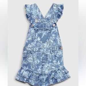 Gap x love shack fancy toddler denim dress 2t
